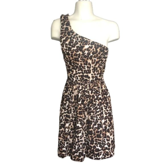 🤎$3/25Necessary Objects Ady Gluck-Frankel One Shoulder Midi Dress Size S - Picture 1 of 15